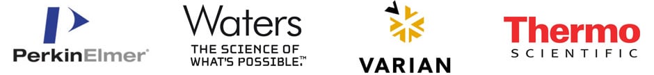 Compatibilité Perkin-Elmer, Waters, Varian, Thermo